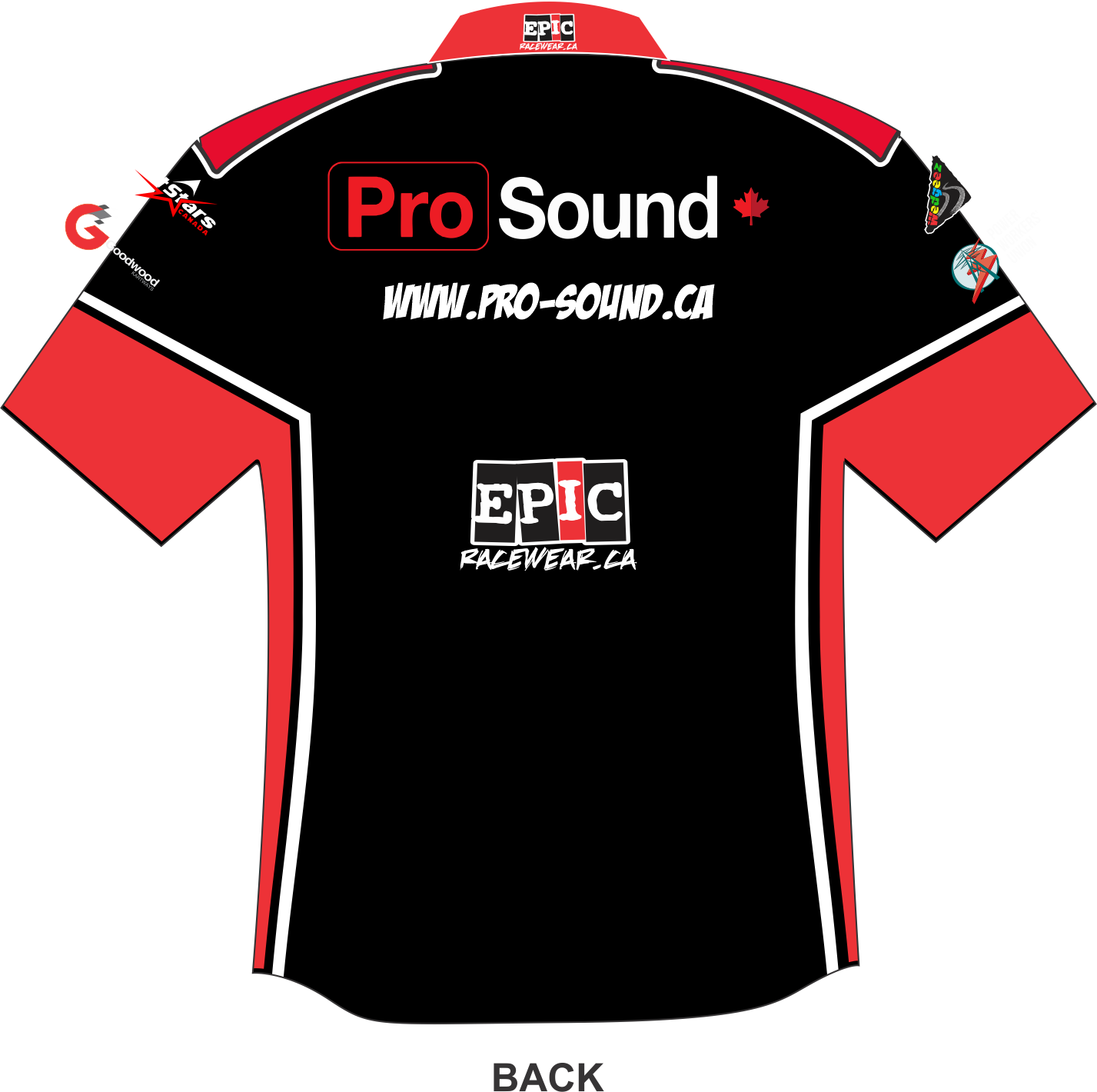 2022 Youth Official Pro Sound Racing Crew / Pit shirt
