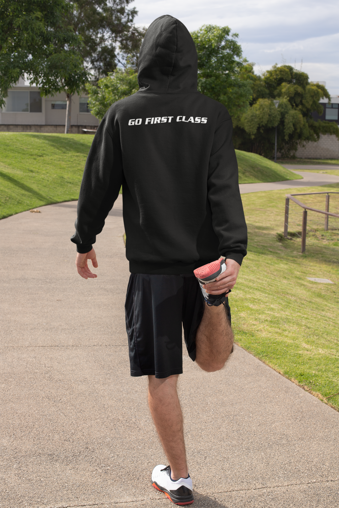 First Class Racing DBL side Adult Hoodie
