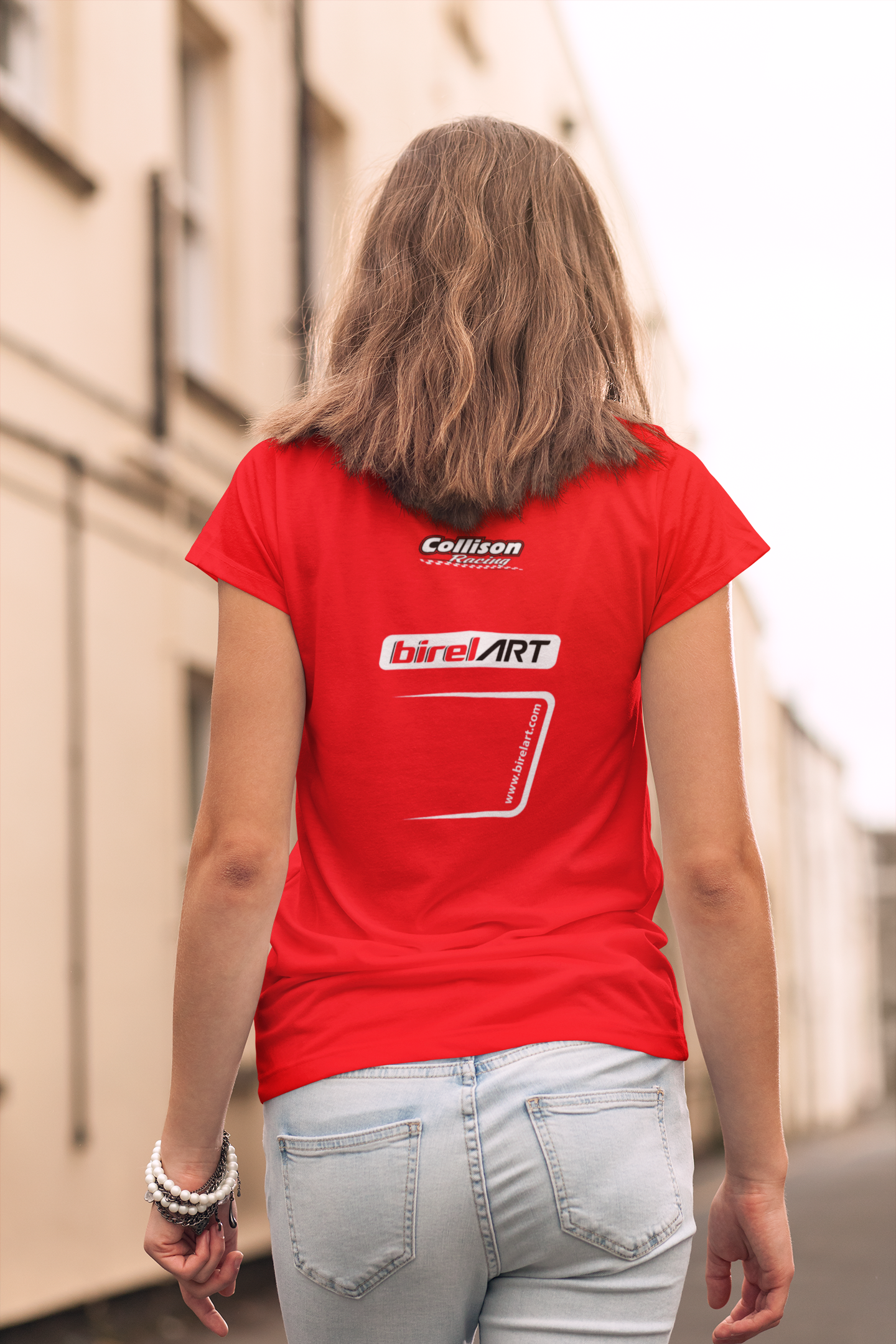 Collison Racing / Birel Ladies 2 Side T-Shirt