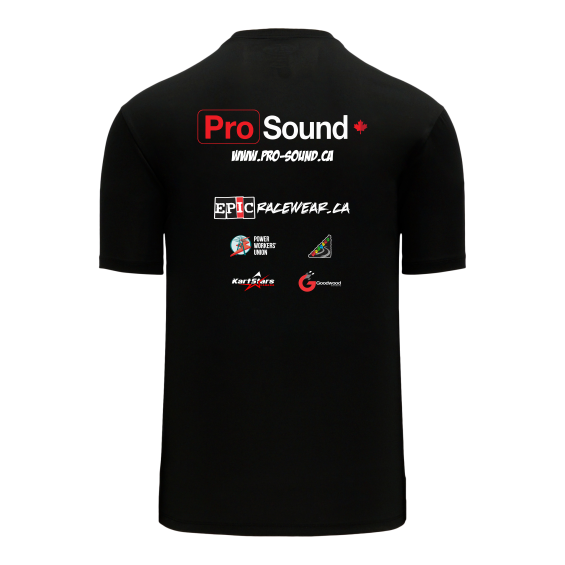 2022 Ladies' AK Pro Sound Racing 2 side Poly t shirt