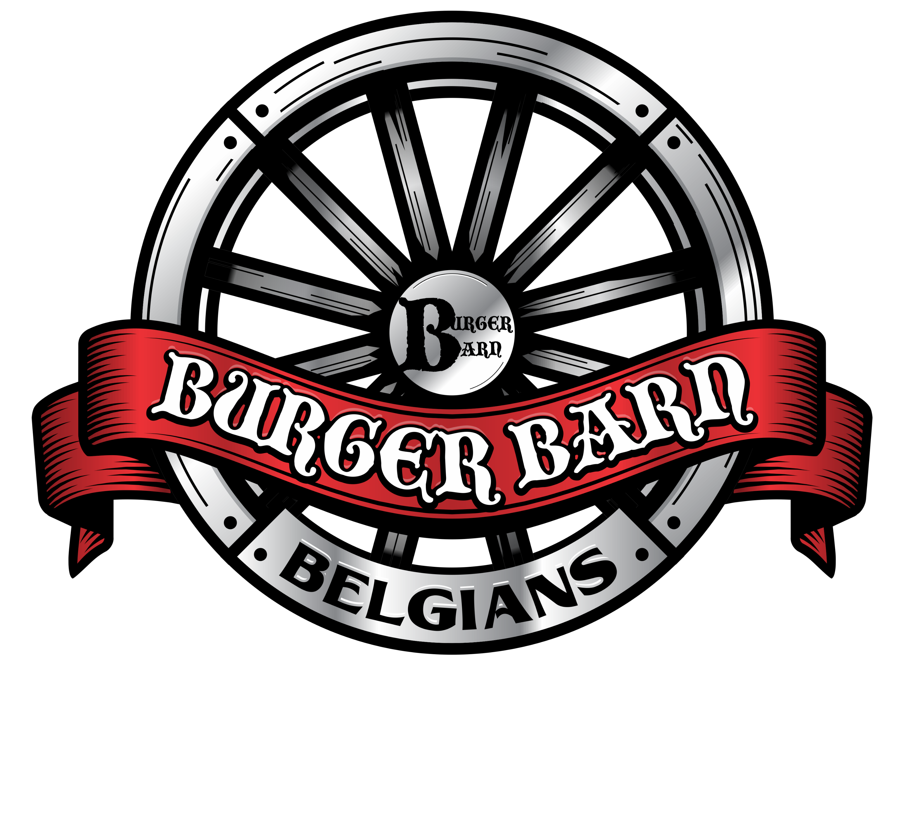 Burger Barn Belgians Adult Hoodie 2XL-5XL