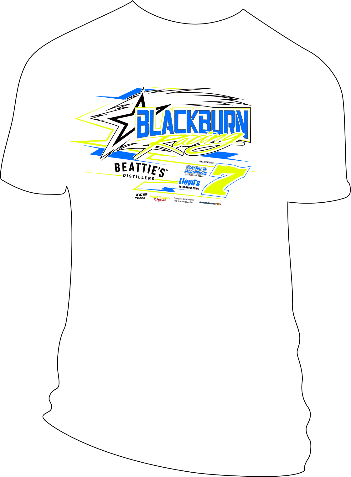 Jeff Blackburn 2022 Can-Am Midget Tshirt