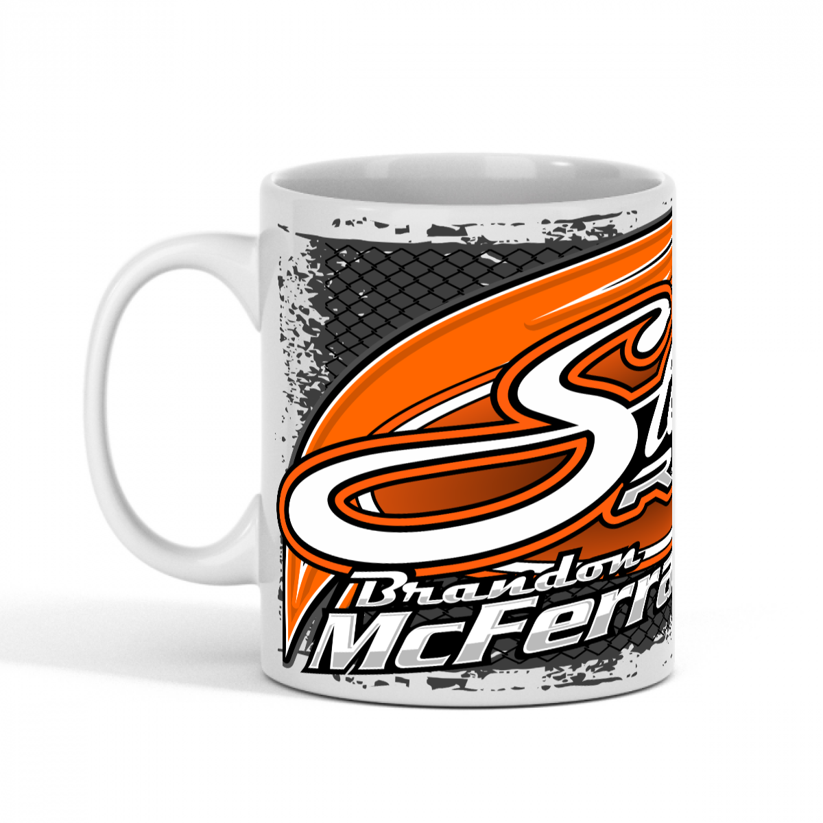 Stewart's Racing Brandon McFerran 56 coffee mug