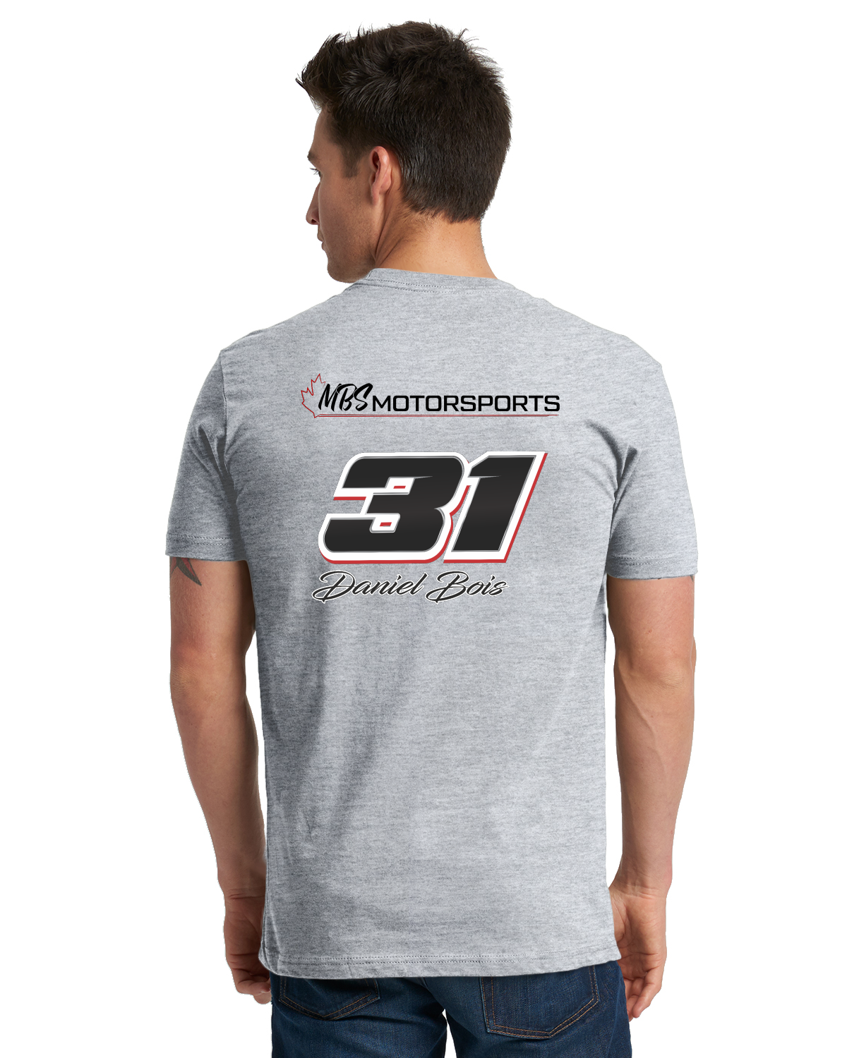 MBS Motorsports / #31 NPS Daniel Bois Tshirt (light colours)