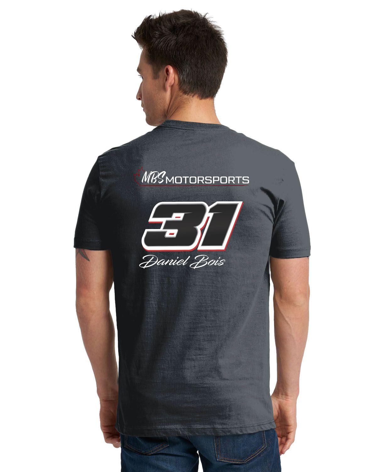 MBS Motorsports / #31 NPS Daniel Bois Tshirt (dark colours)