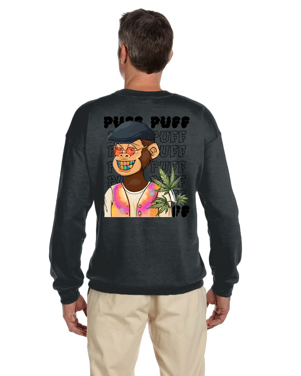 SAC Stoned Monkey Crew Neck Sweatshirt
