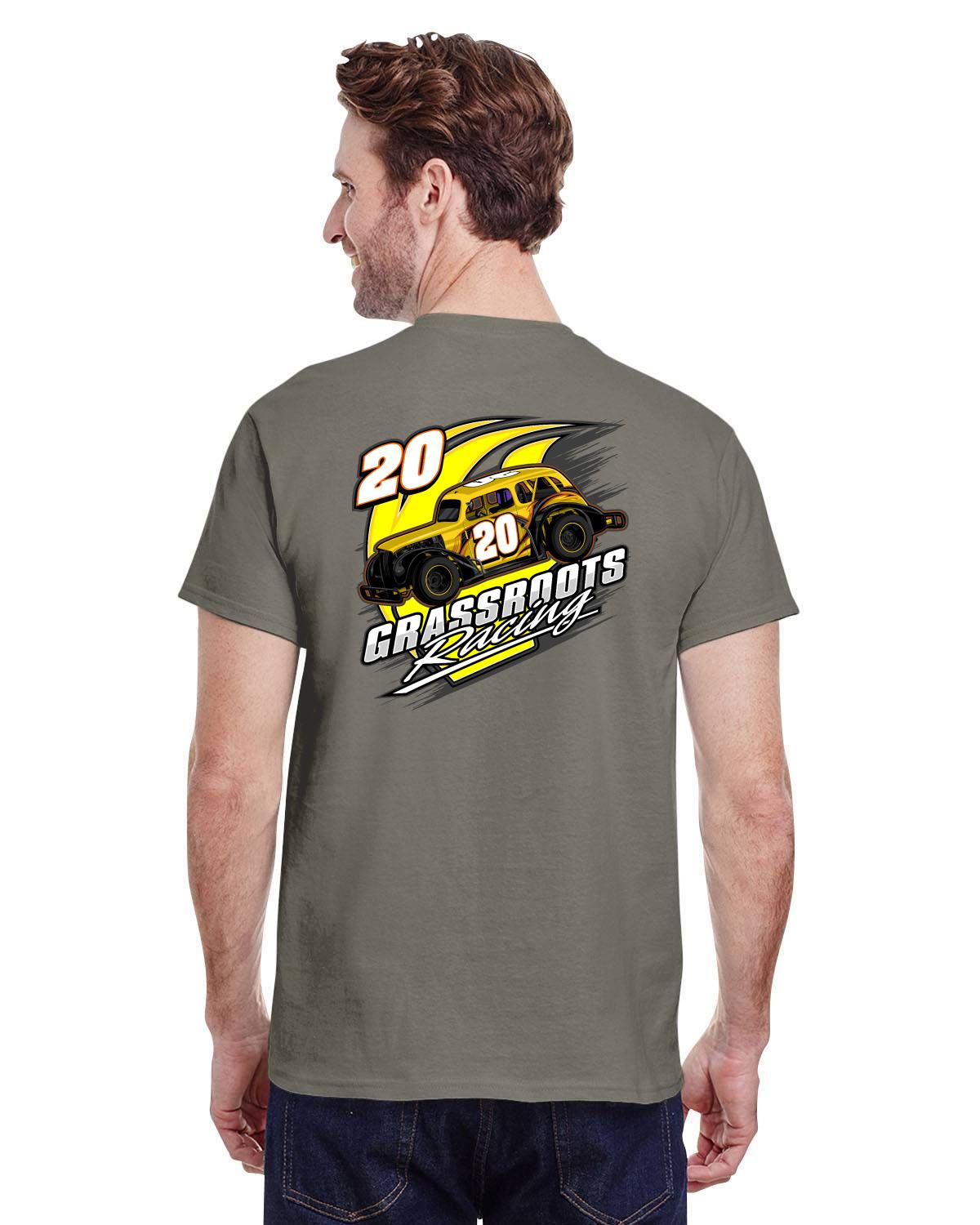 Cole McFadden / Grassroots Racing Men's tshirts