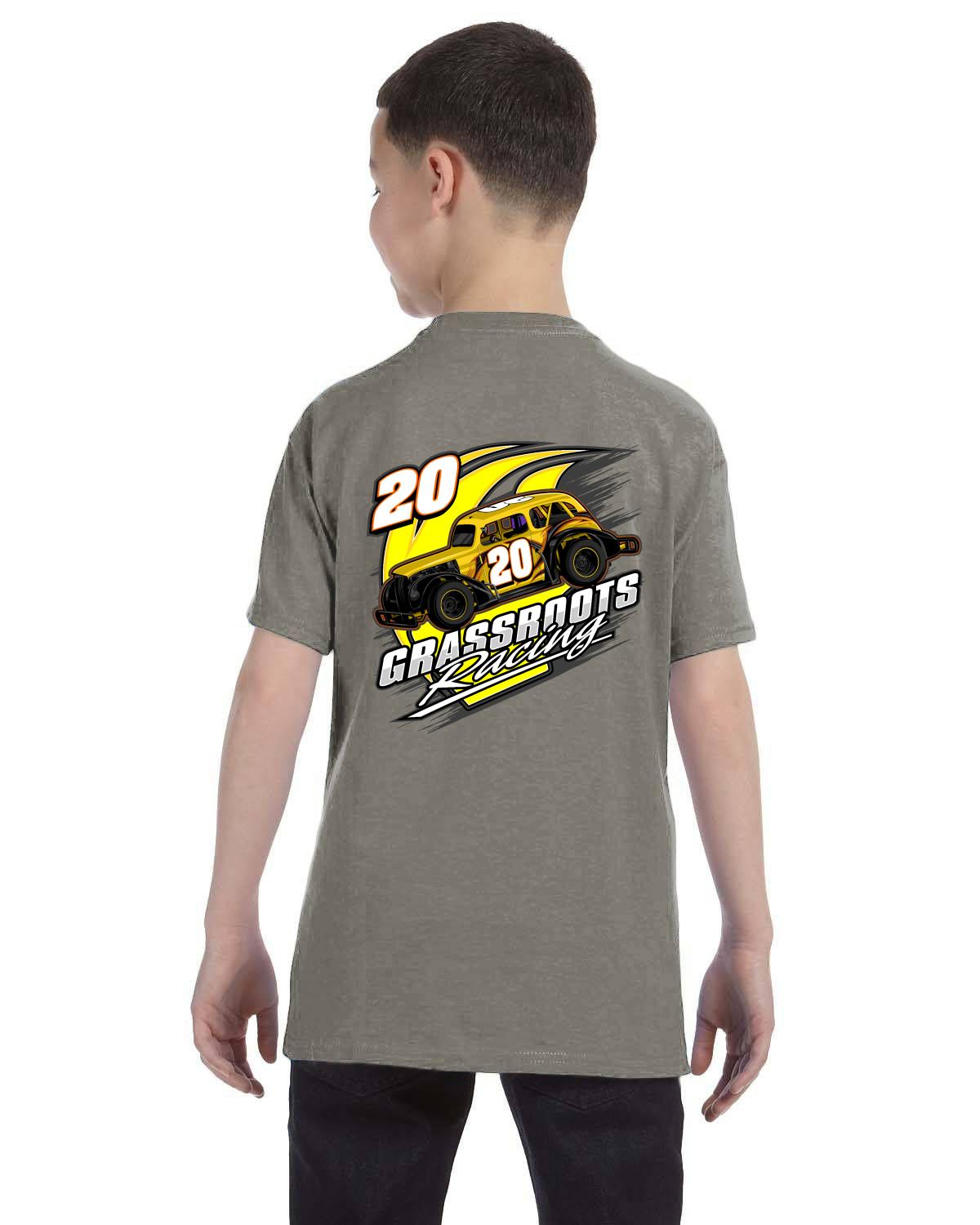 Cole McFadden / Grassroots Racing Youth tshirt