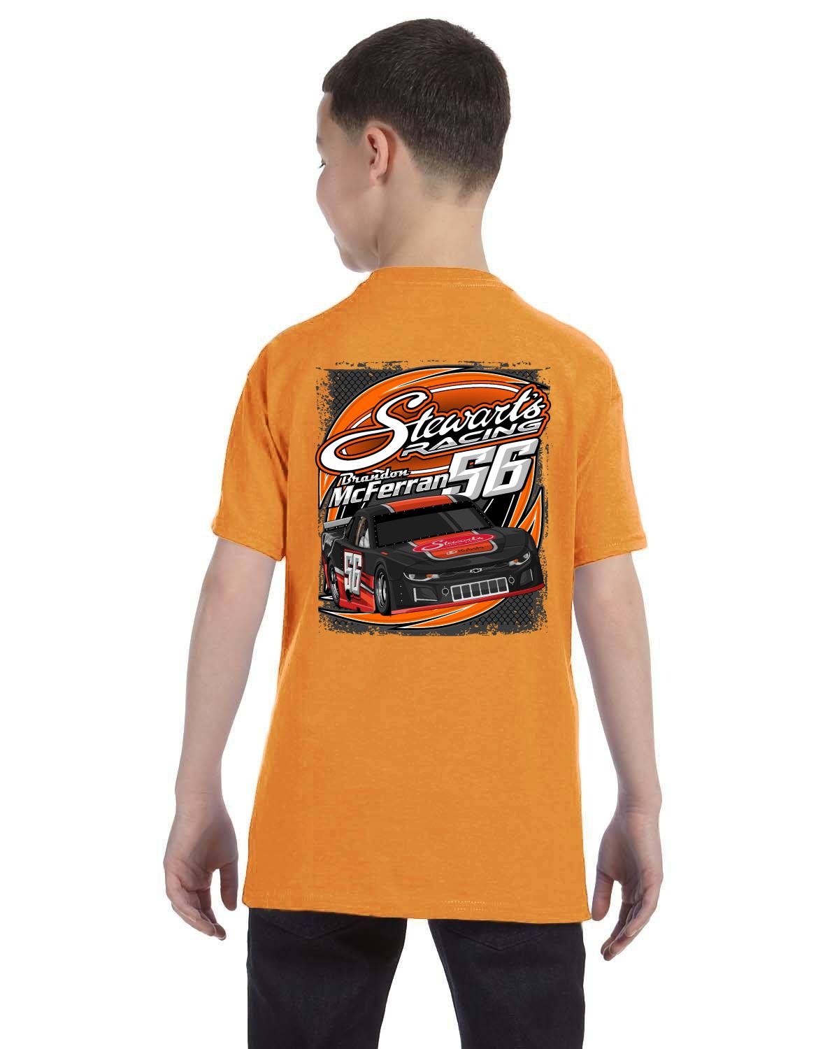 Stewart's Racing Brandon McFerran 56 Youth tshirt