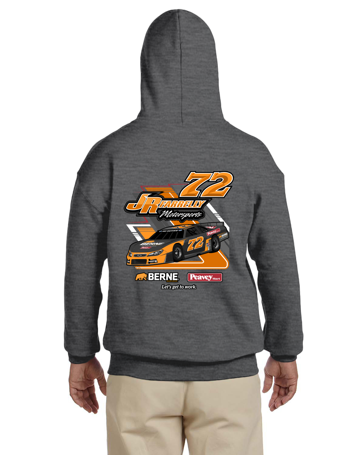 Jr. Farrelly Motorsports / BERNE-Peavey Racing Men's Hoodie