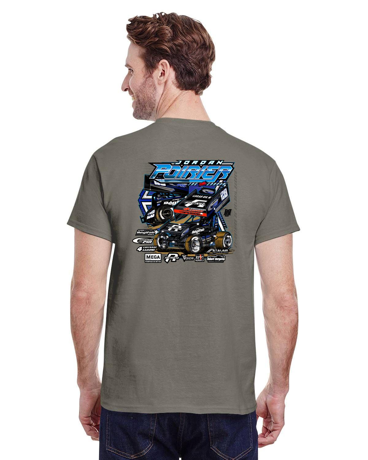 Jordan Poirier Racing 2023 Men's T-shirt