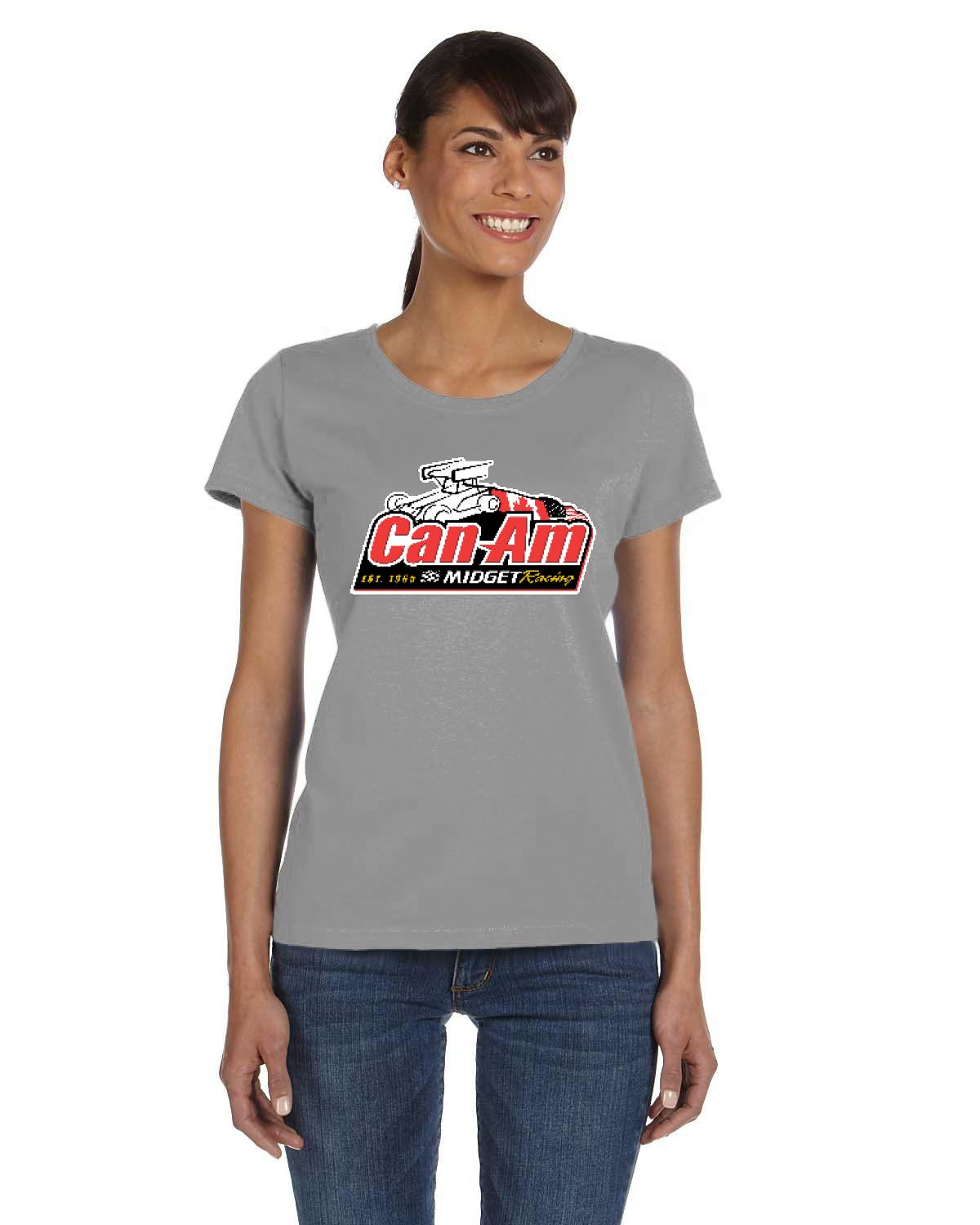 Can-Am Midget Racing Ladies' T-Shirt