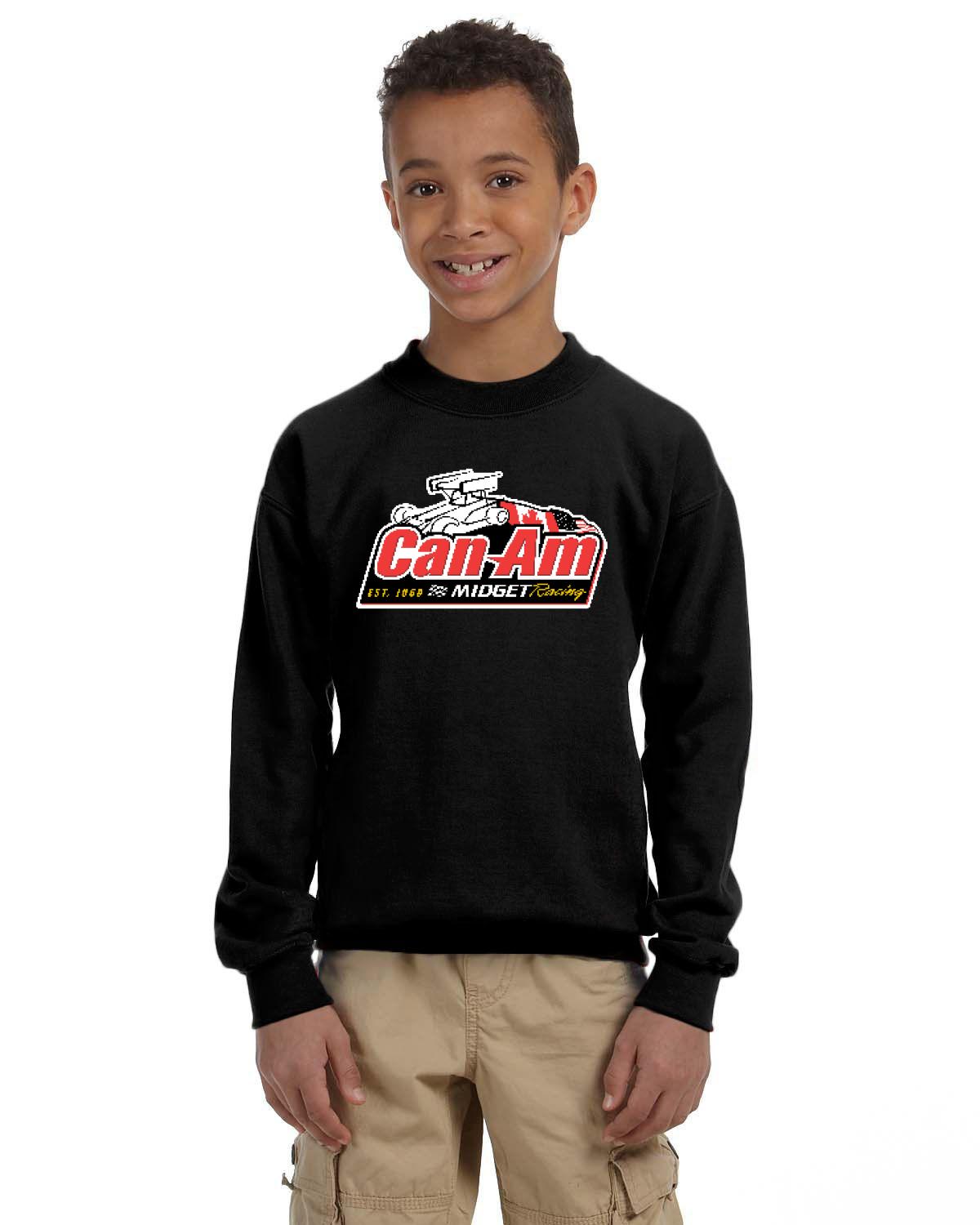Can-Am Midget Racing Kid's Crewneck