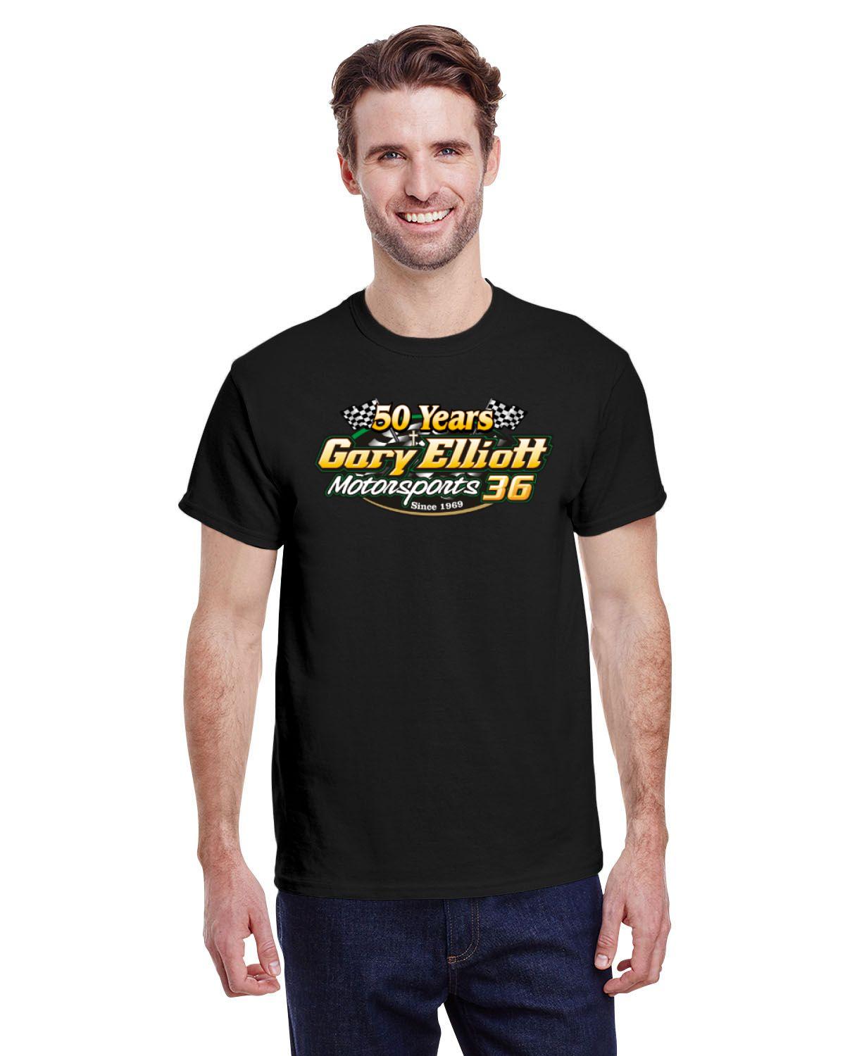 Gary Elliott Motorsports 50 Years Men's Tshirt
