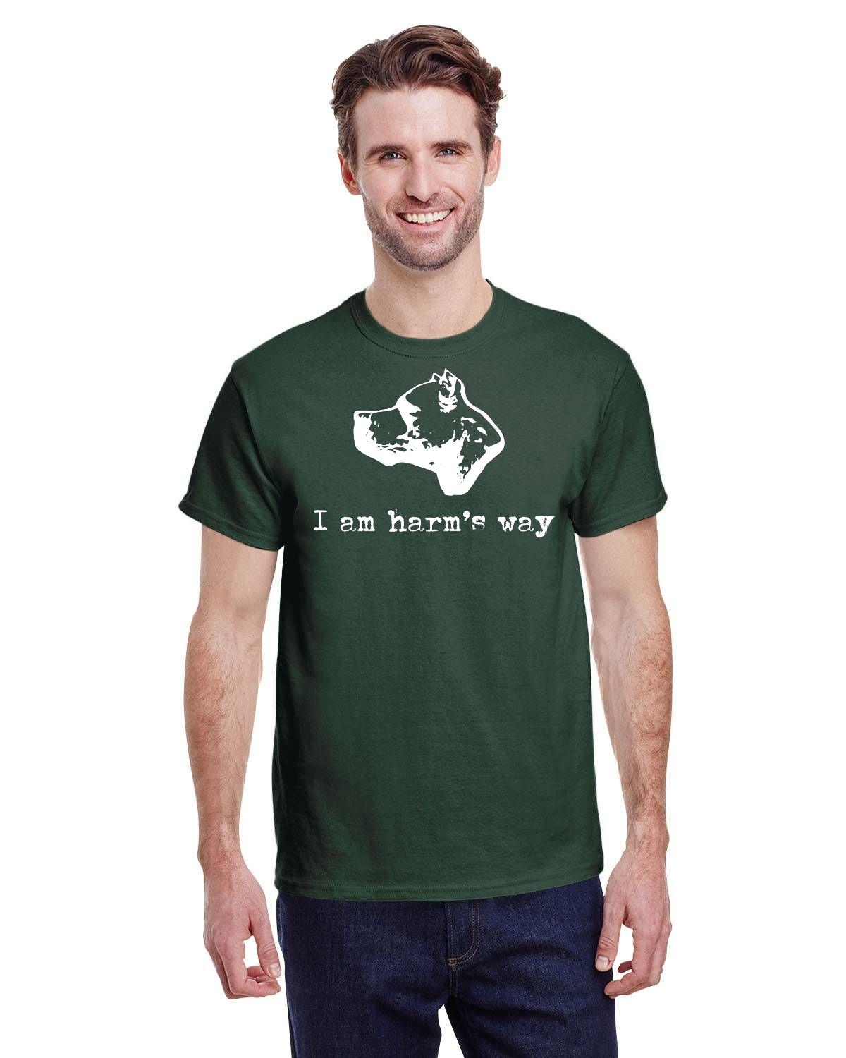 CDAC "I Am Harm's Way" Dark Colour Adult t-shirt