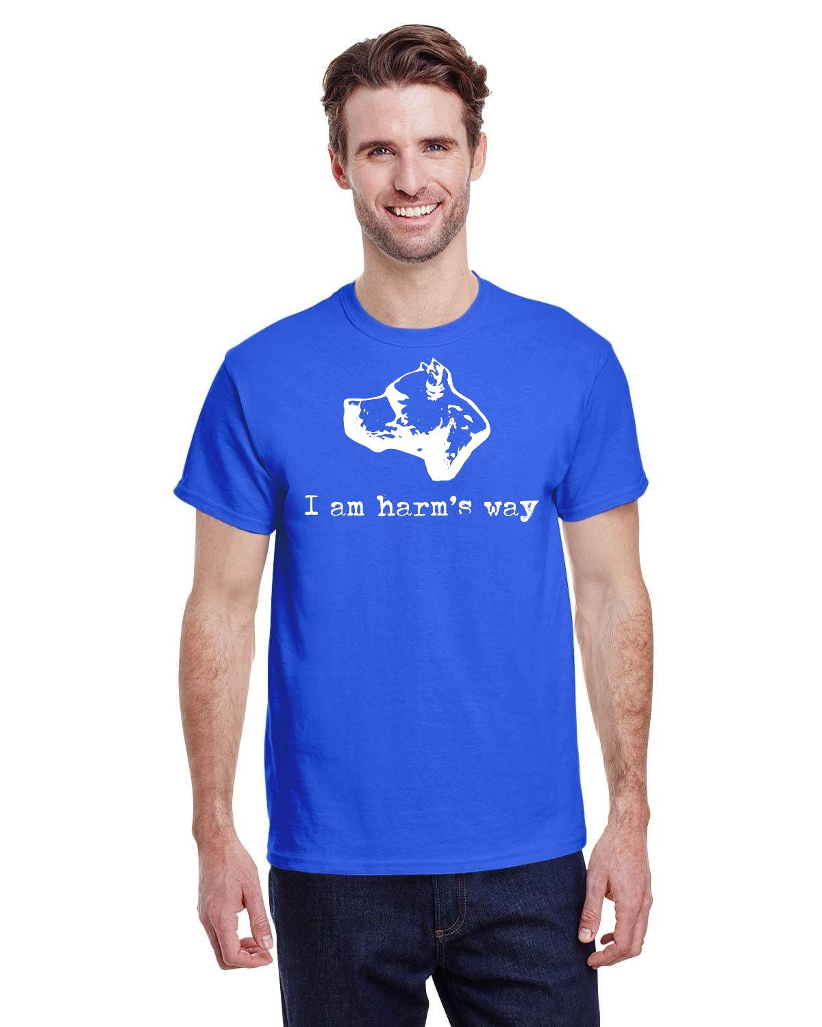 CDAC "I Am Harm's Way" Dark Colour Adult t-shirt