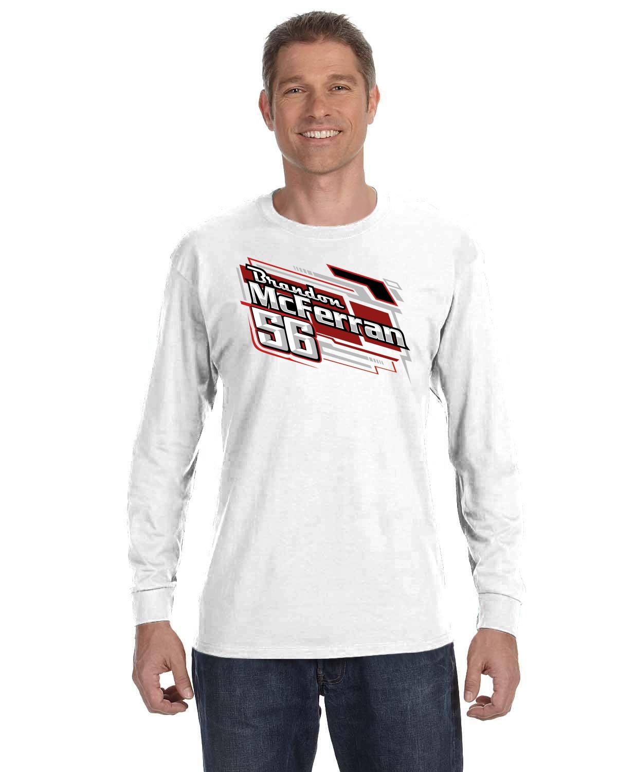Brandon McFerran Racing Adult long sleeve shirt