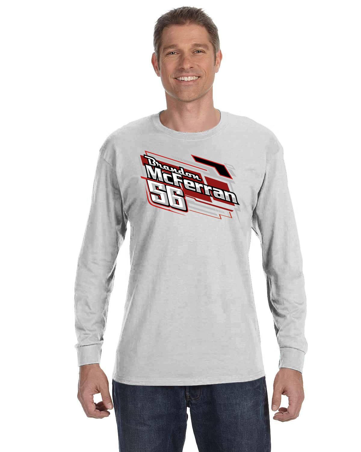 Brandon McFerran Racing Adult long sleeve shirt