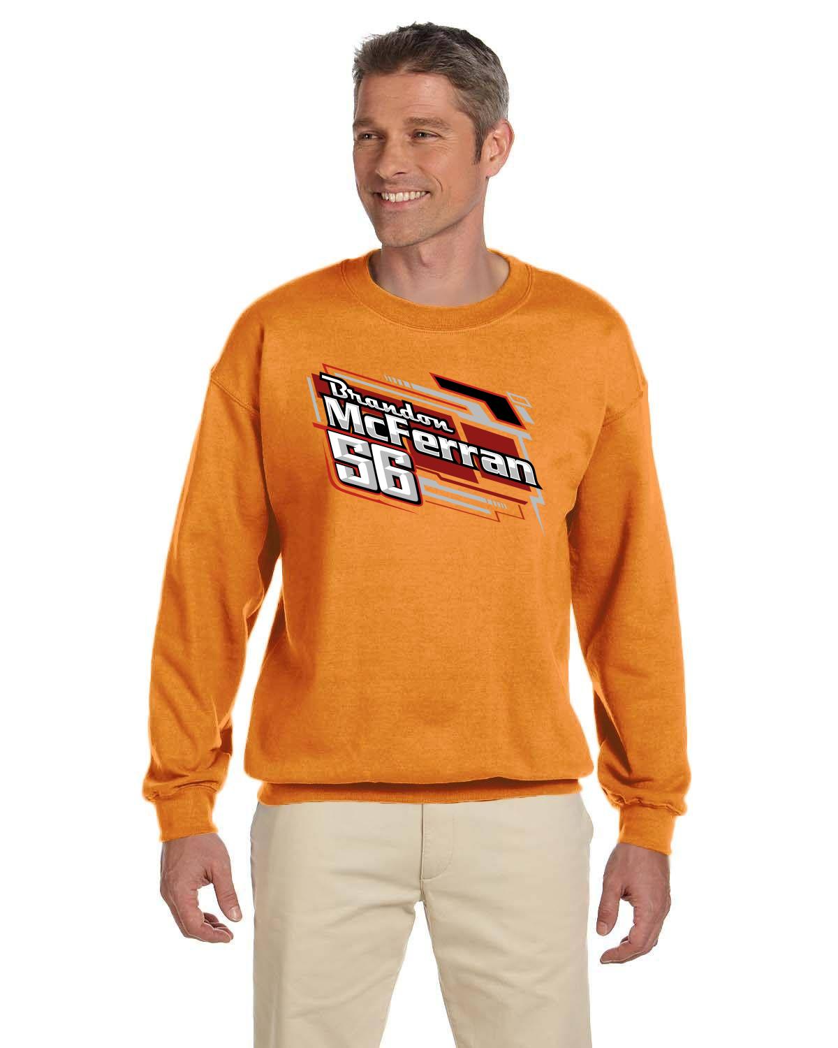 Brandon McFerran Racing Adult crew neck sweater