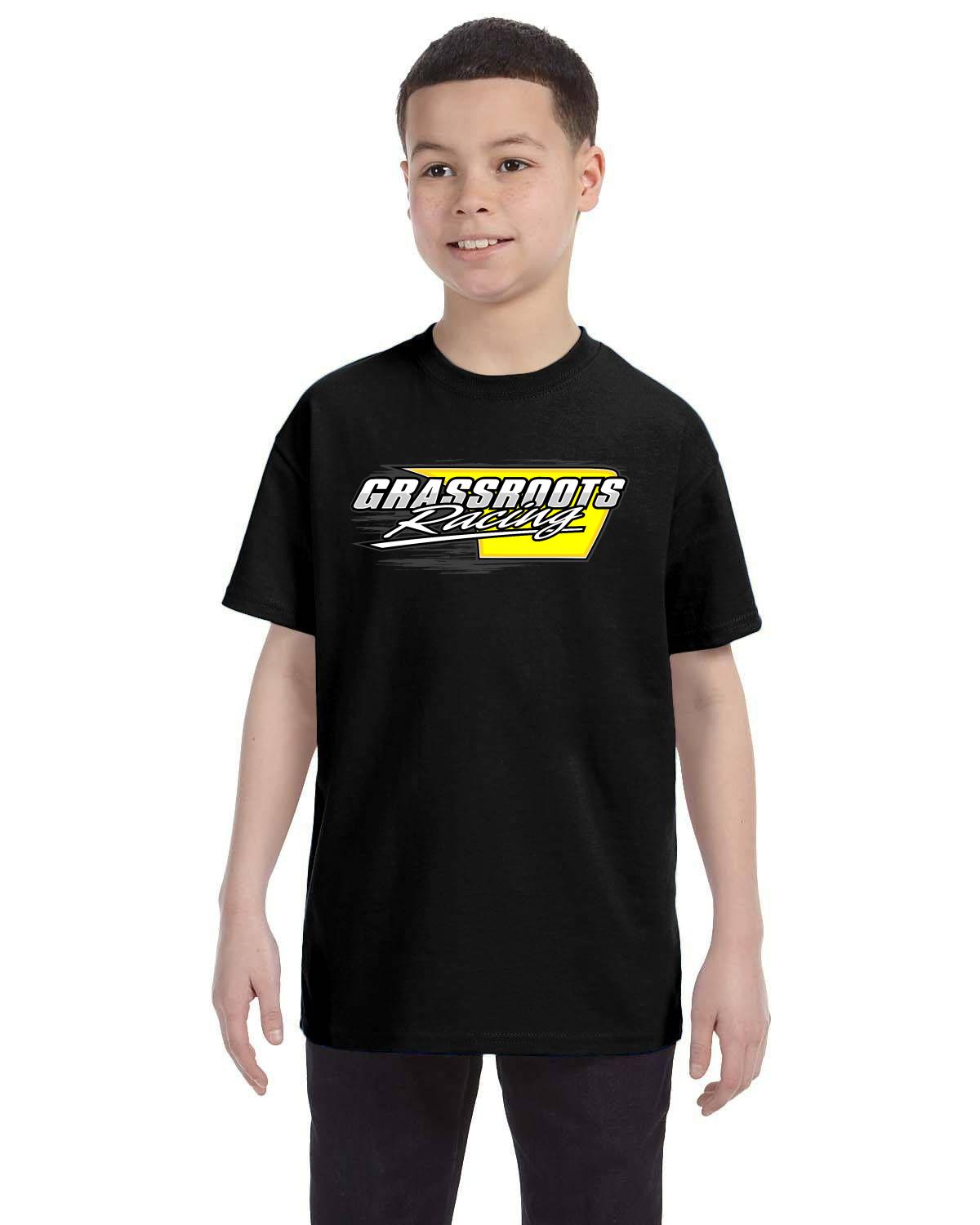 Cole McFadden / Grassroots Racing Name/number Youth tshirt