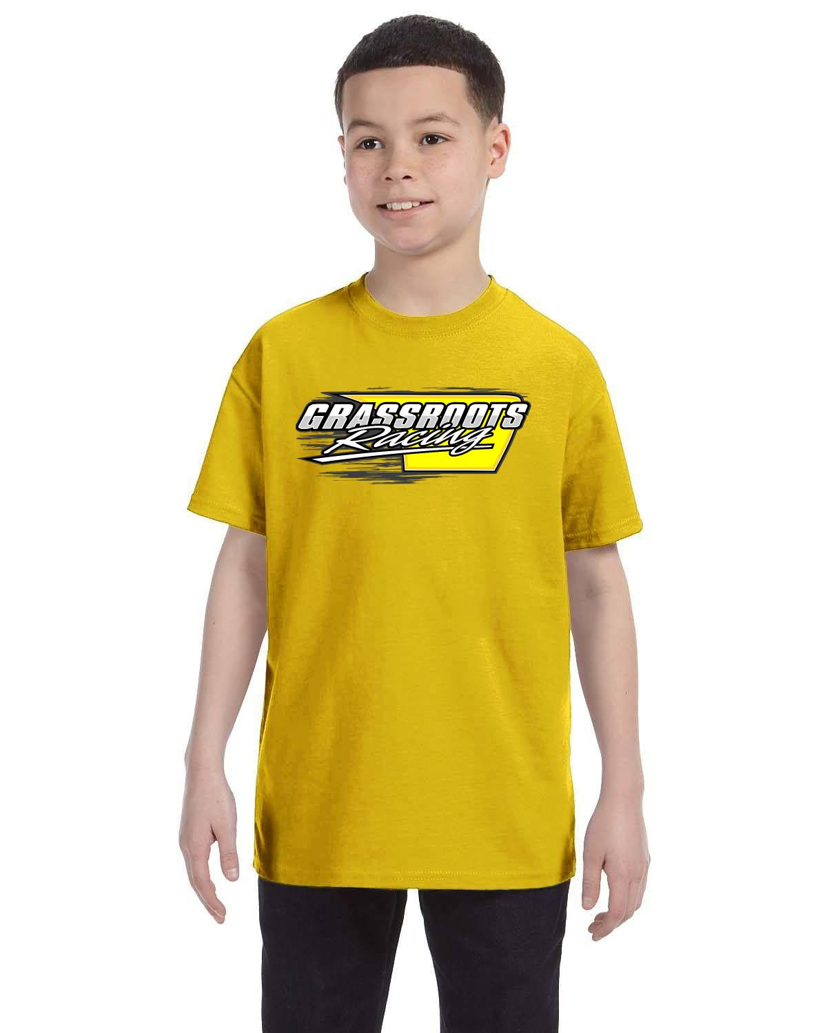 Cole McFadden / Grassroots Racing Name/number Youth tshirt