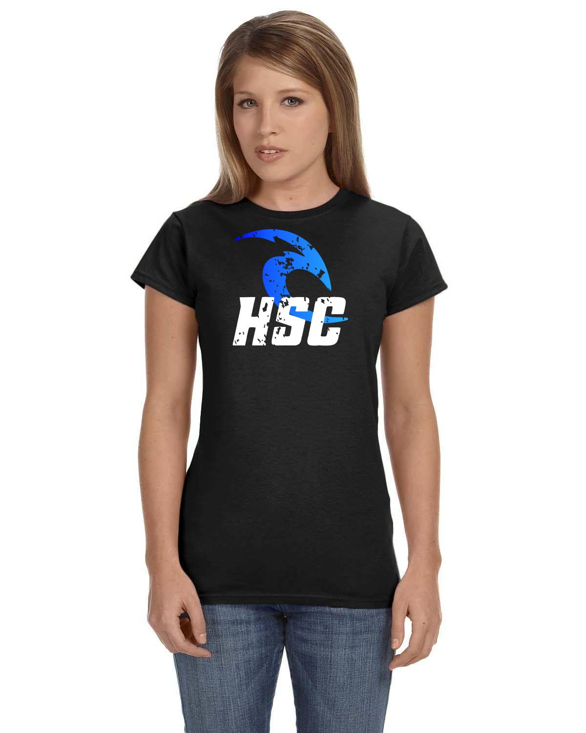 HSC Hanover Swim Club Coach Ladies TShirt