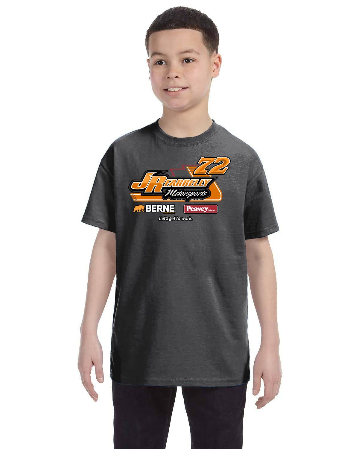 Jr. Farrelly Motorsports / BERNE-Peavey Racing Youth T-shirt