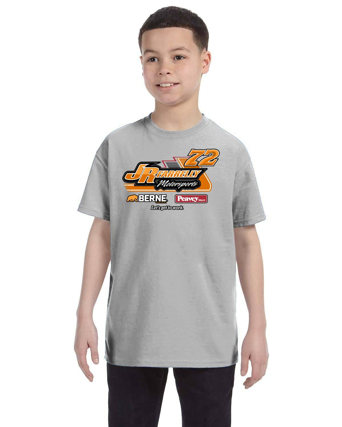 Jr. Farrelly Motorsports / BERNE-Peavey Racing Youth T-shirt