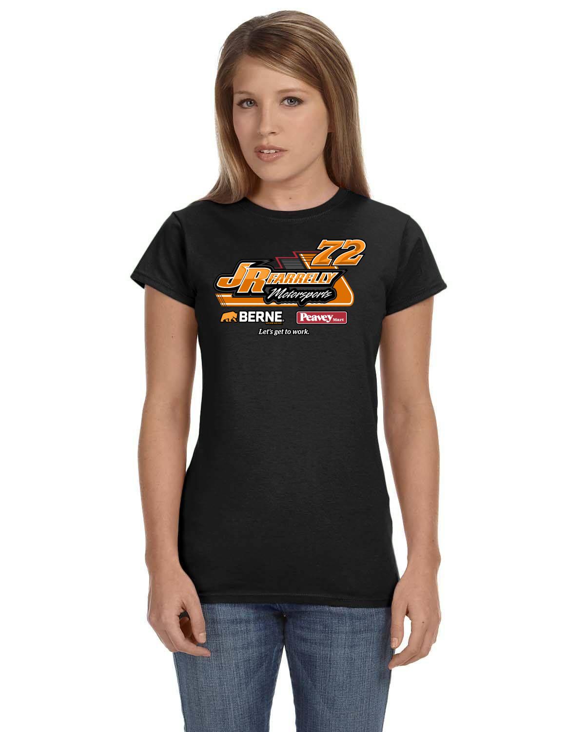 Jr. Farrelly Motorsports / BERNE-Peavey Racing Ladies' T-shirt