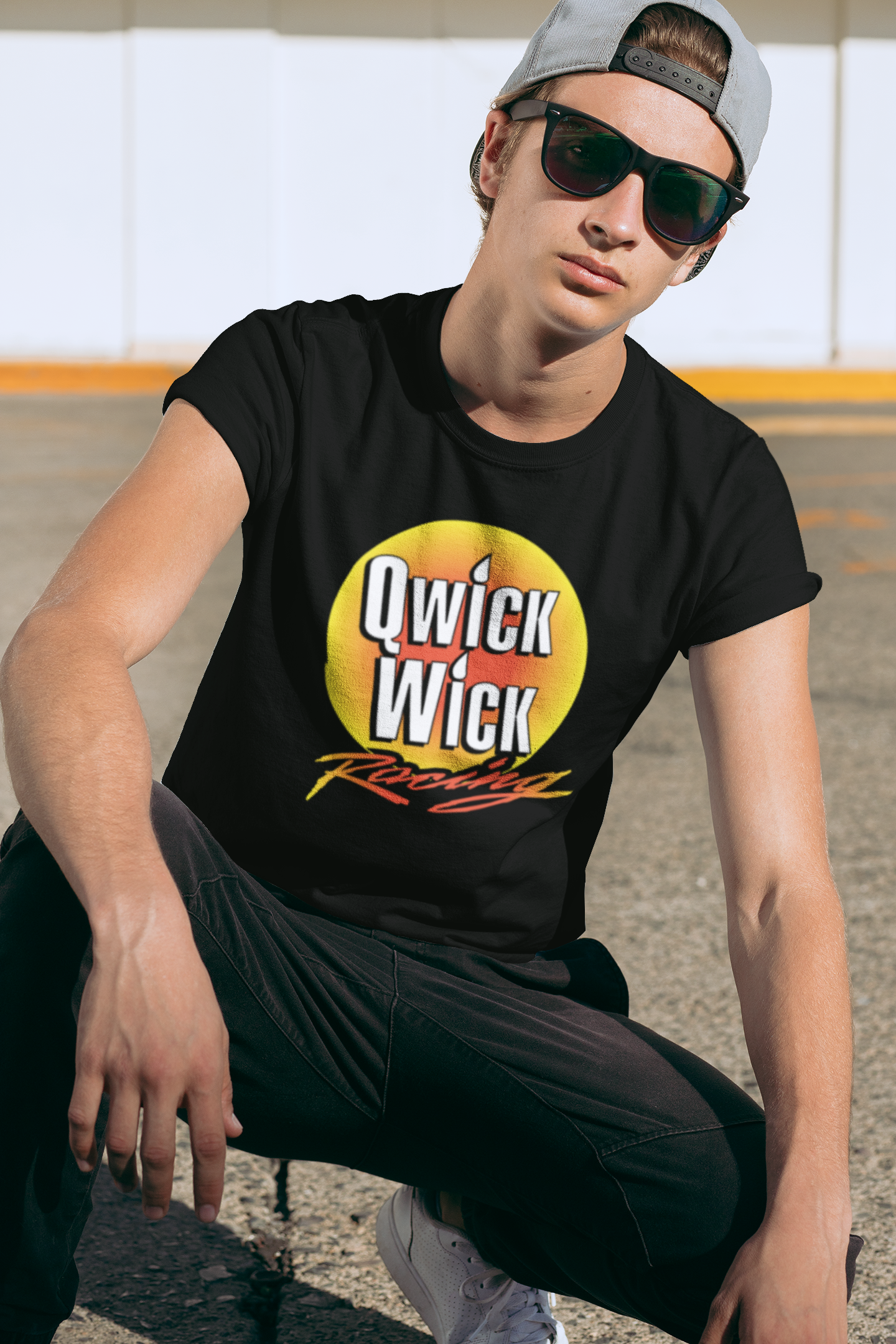 Qwick Wick Racing Men's T-Shirt