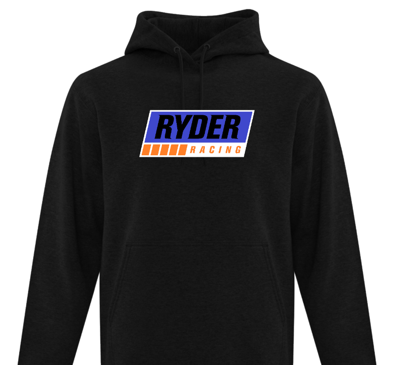 Ryder White Racing Adult Hoodie